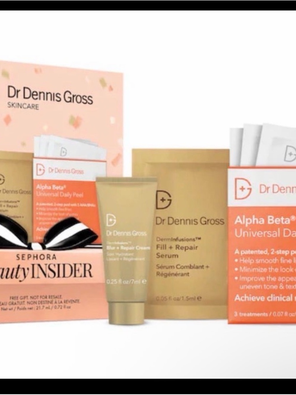 Sephora Insider Gift Set - Dr Dennis Gross NIB Women